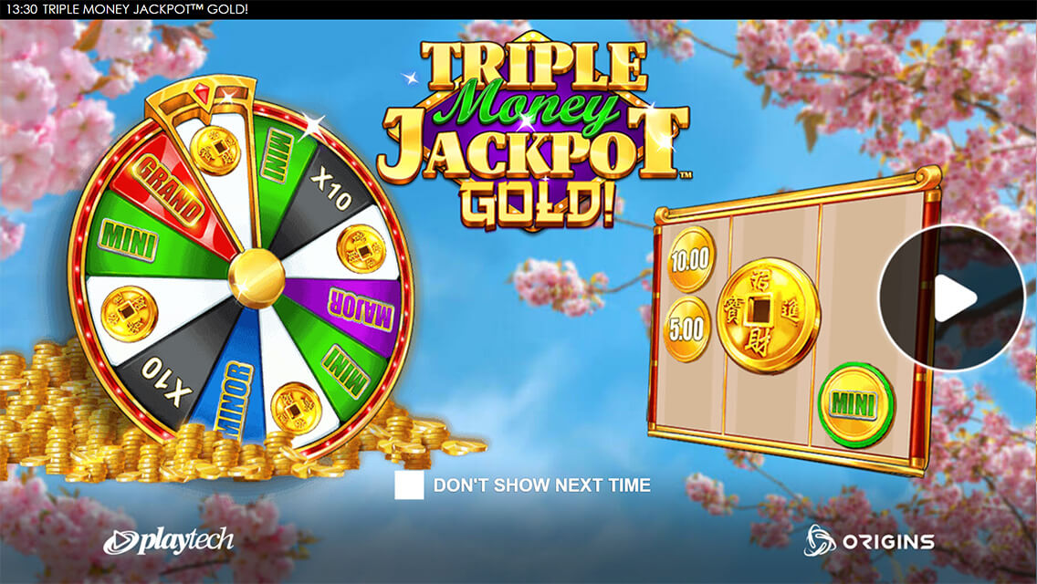 Triple Money Jackpot™ Gold!